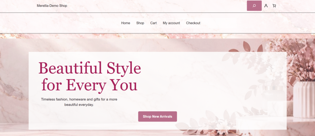 Merellia PRO - Premium WooCommerce Theme